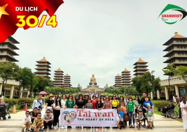 Du Lịch Đài Loan 5 Ngày 4 Đêm dịp lễ 30/4 Và 1-5 (Bay Eva Airways 5*)